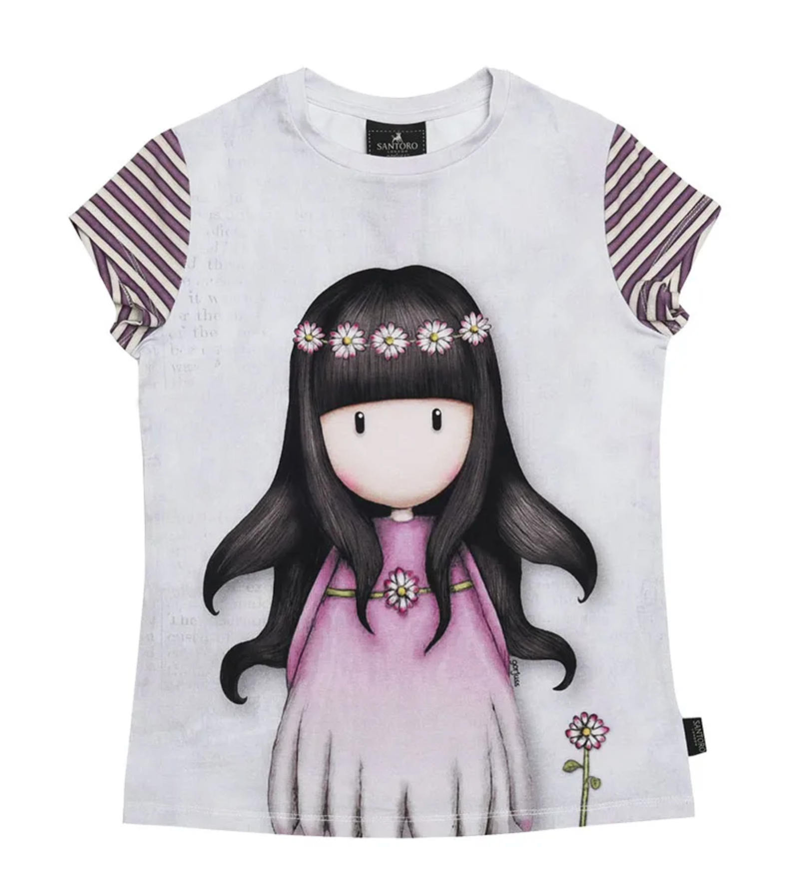 T-shirt Santoro maniche corte Oops a Daisy SA50008