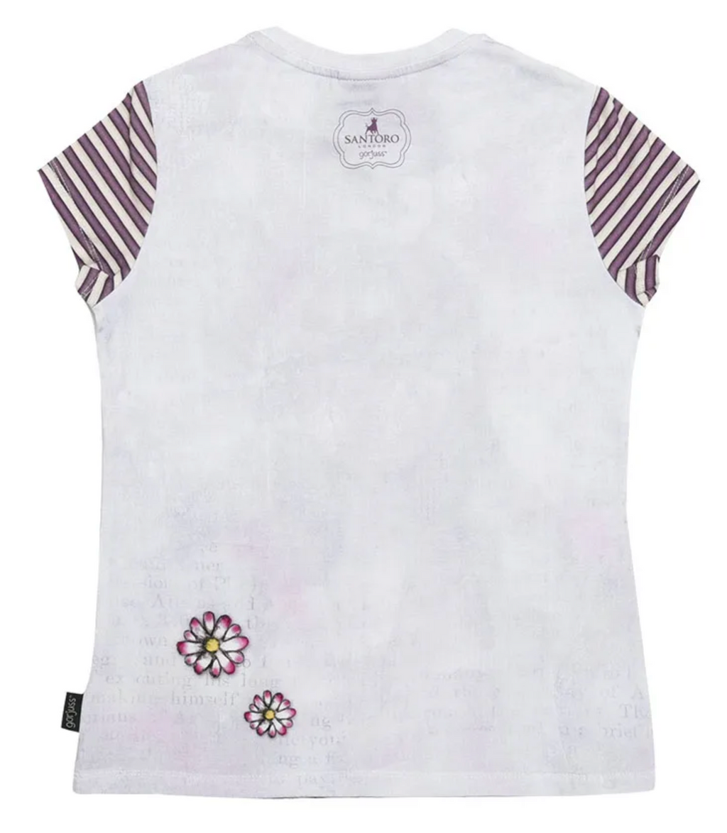 T-shirt Santoro maniche corte Oops a Daisy SA50008