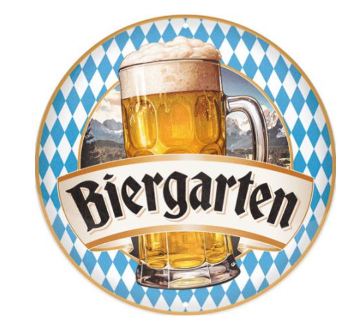 Targa rotonda Biergarten