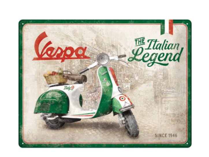 Targa Vespa - Italian Legend 30x40