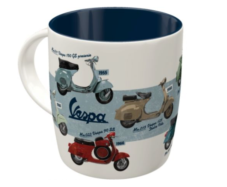 Tazza Vespa - Model Chart