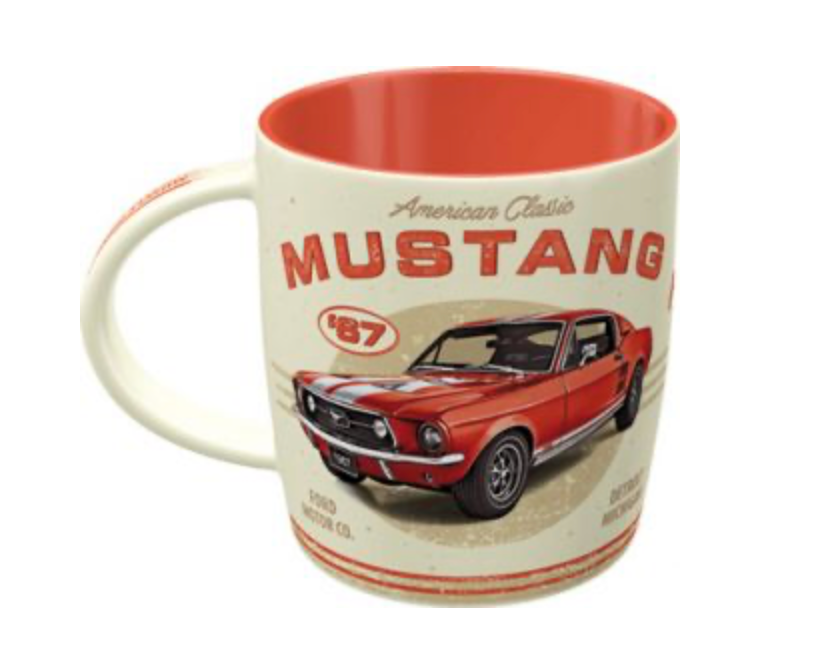 Tazza Ford Mustang - GT 1967 Red