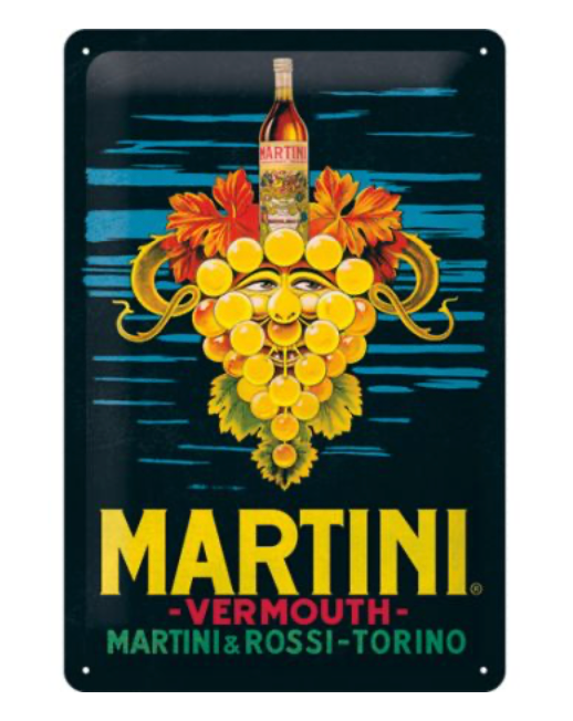 Targa Martini - Vermouth Grapes 20x30