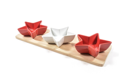 Set aperitivo in ceramica