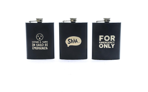 Fiaschetta in acciaio Inox 125 ml