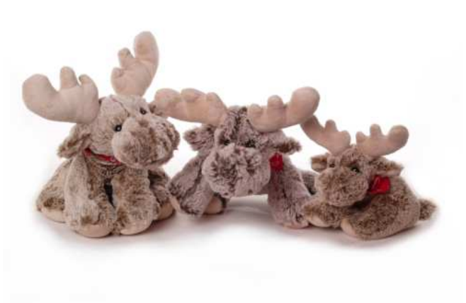 Peluche renna 17 cm