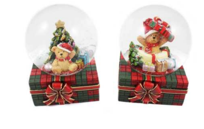 Sfera di neve con orsetto 65mm