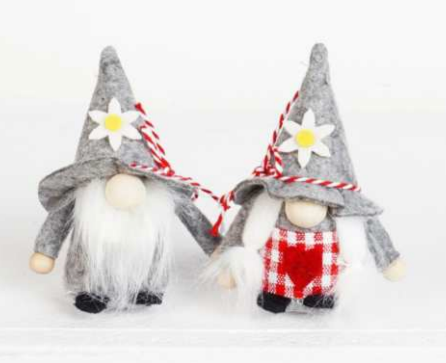 Coppia gnomi Ben & Emma 6x10